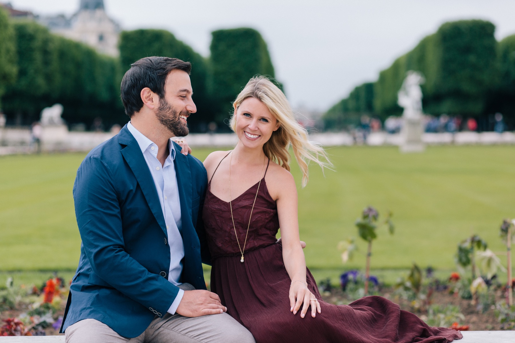 A Romantic Surprise Garden Proposal in Paris | Flytographer