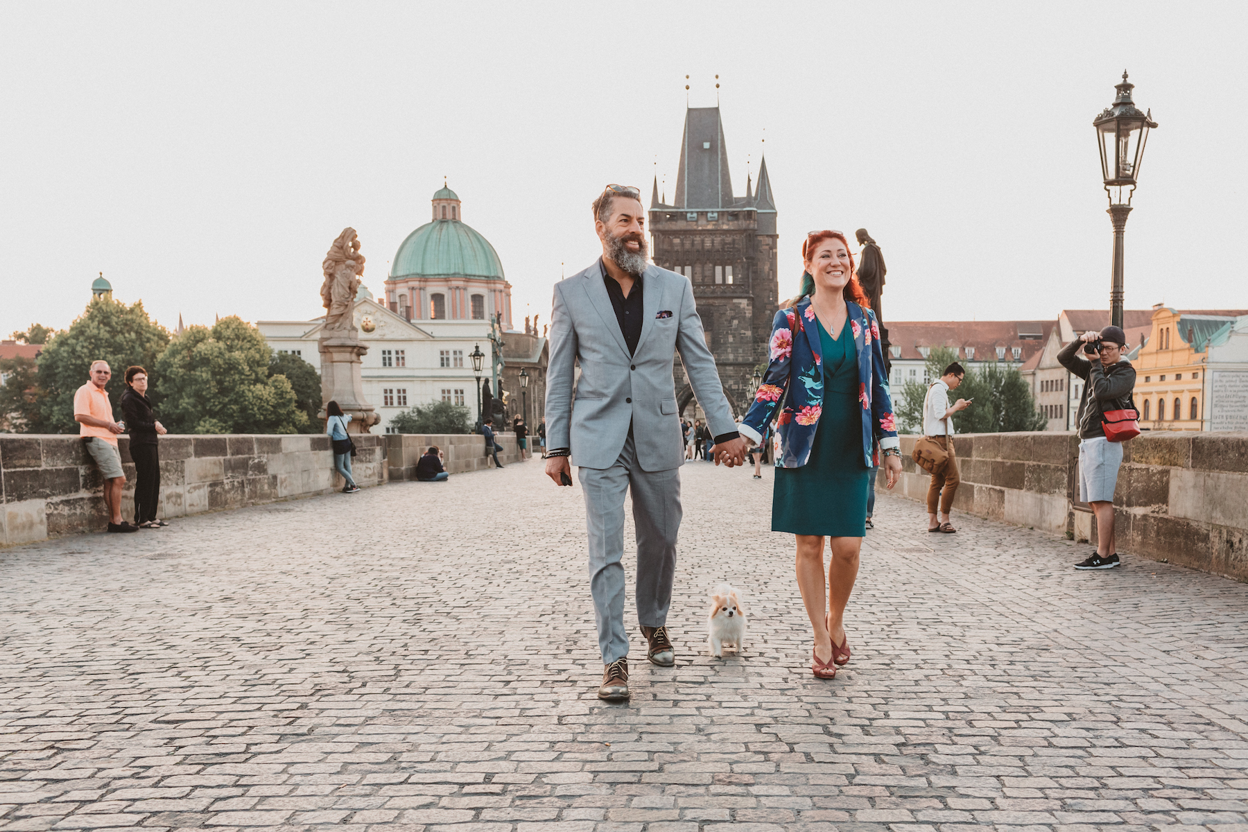 An Epic Proposal in Prague Two Years in the Making - He Said Yes! |  Flytographer